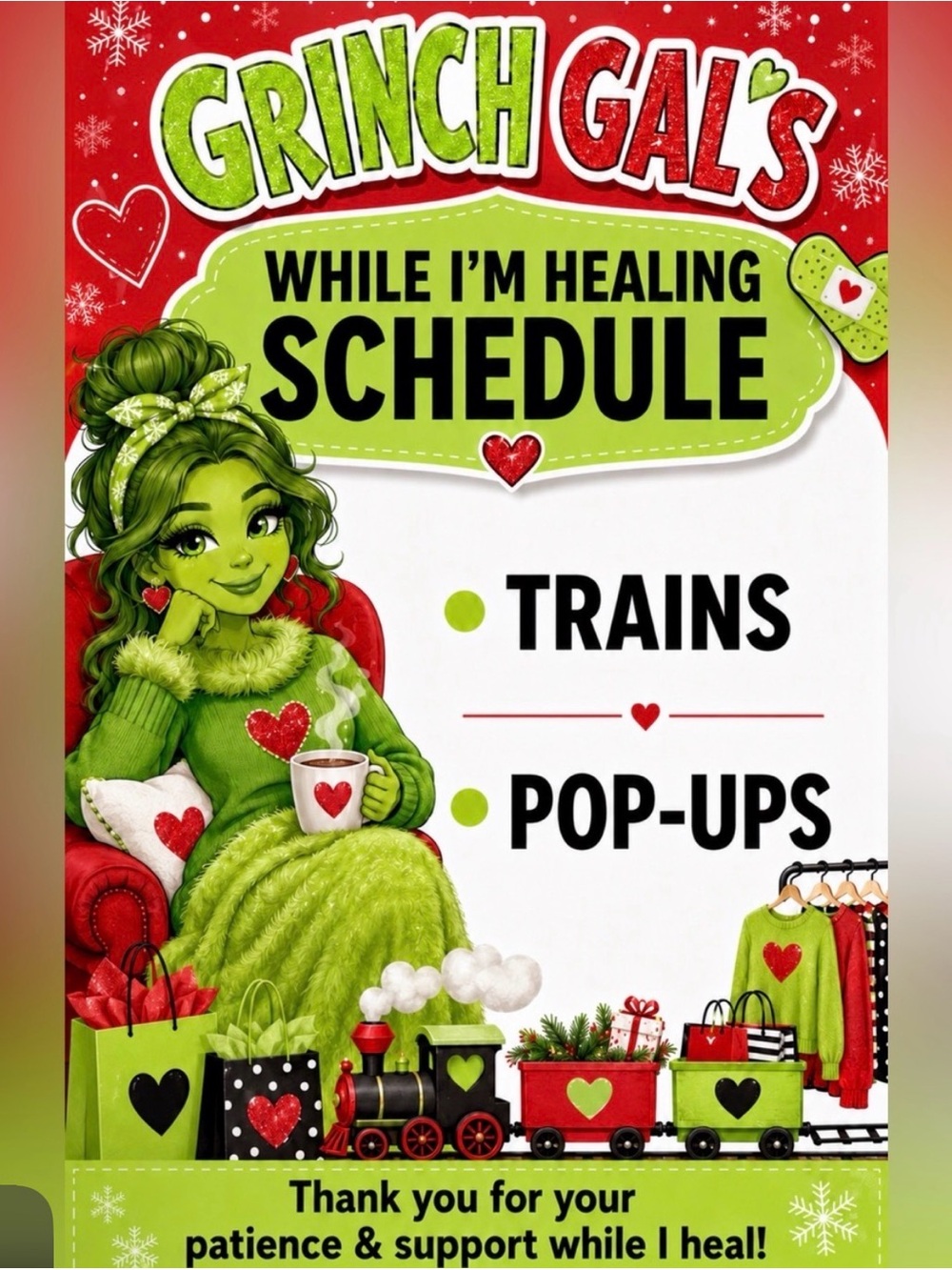Grinch_gal LIVE FLYER - Picture 1 of 7